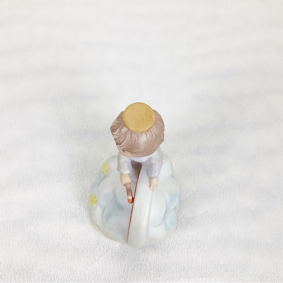 Vintage Zayre Corp Taiwan Hark The Harold Angels Sing Rotating Music Box Rainbow - Picture 5 of 11